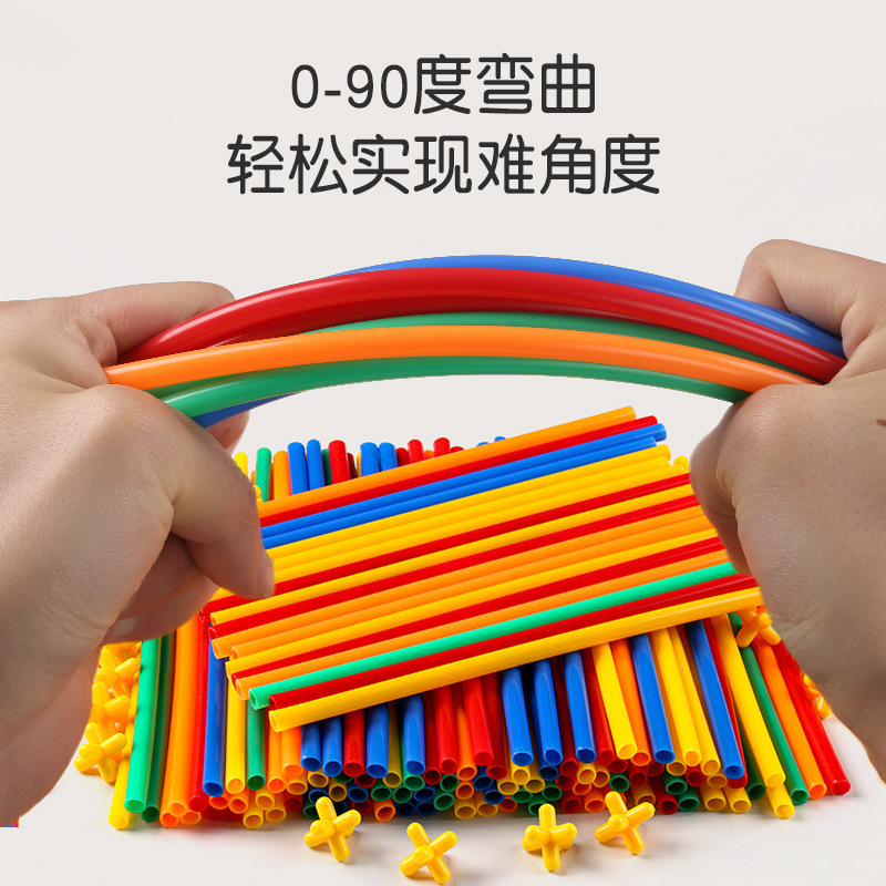 几何积木儿童立体教具益智几何模型玩具批发跨境详情2