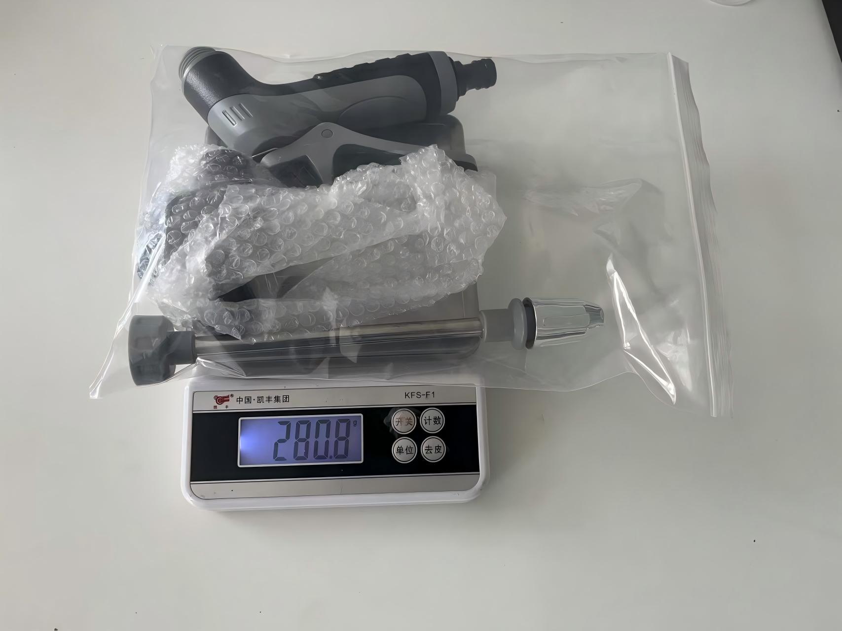 新款高压泡沫壶洗车水枪多功能园林浇工具包胶手柄刷车喷厂家供详情2