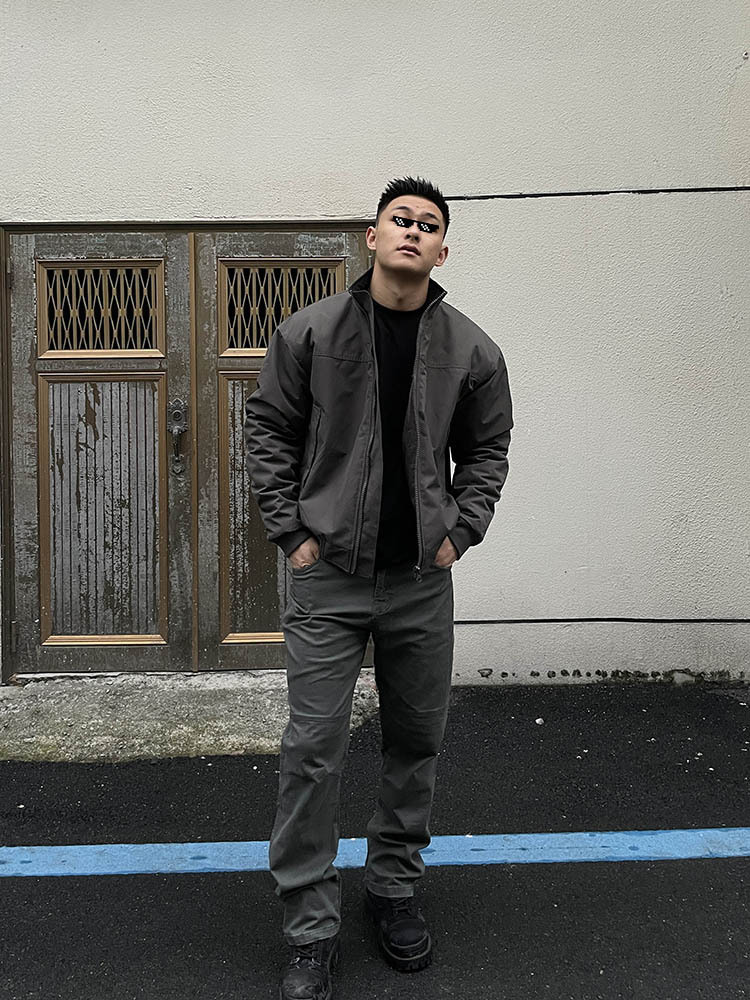 GTAL three-proof flight jacket cotton-padded jacket for men, spring tough guy outfit, American work jacket, thickened warm cotton-padded jacket pic 9