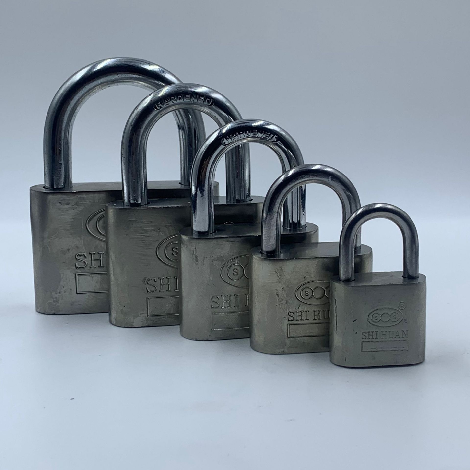 Factory wholesale large rounded corner blade locks, stainless steel imitation padlocks, storage cabinet locks, student dormitory locks, anti-theft and anti-picking locks pic 13