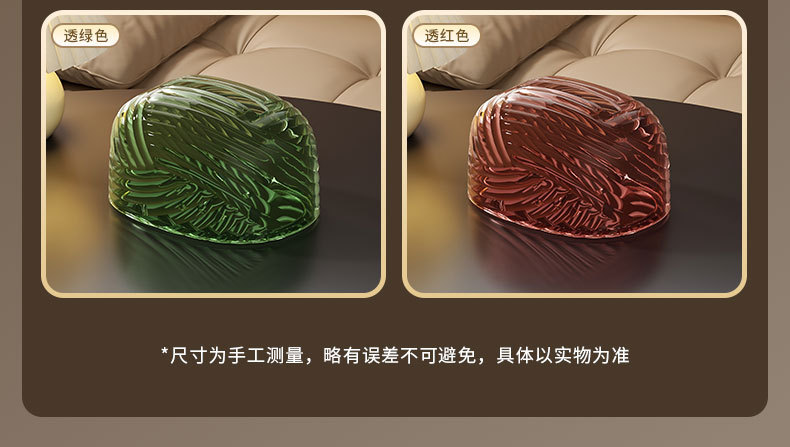 新款北欧现代树叶纹一只花玻璃花瓶干鲜花装饰彩色花器办公室摆件01470-2404详情16