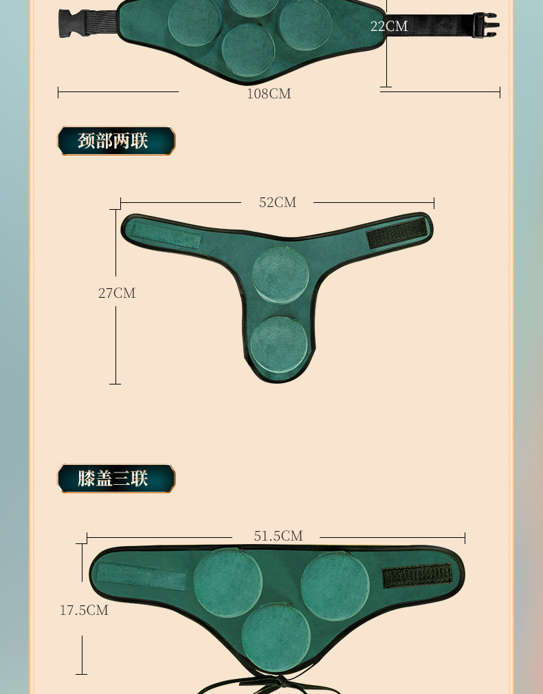 无烟艾灸盒随身灸家用艾灸熏蒸仪器具包袋罐炙艾条柱熏热敷袋温灸详情9