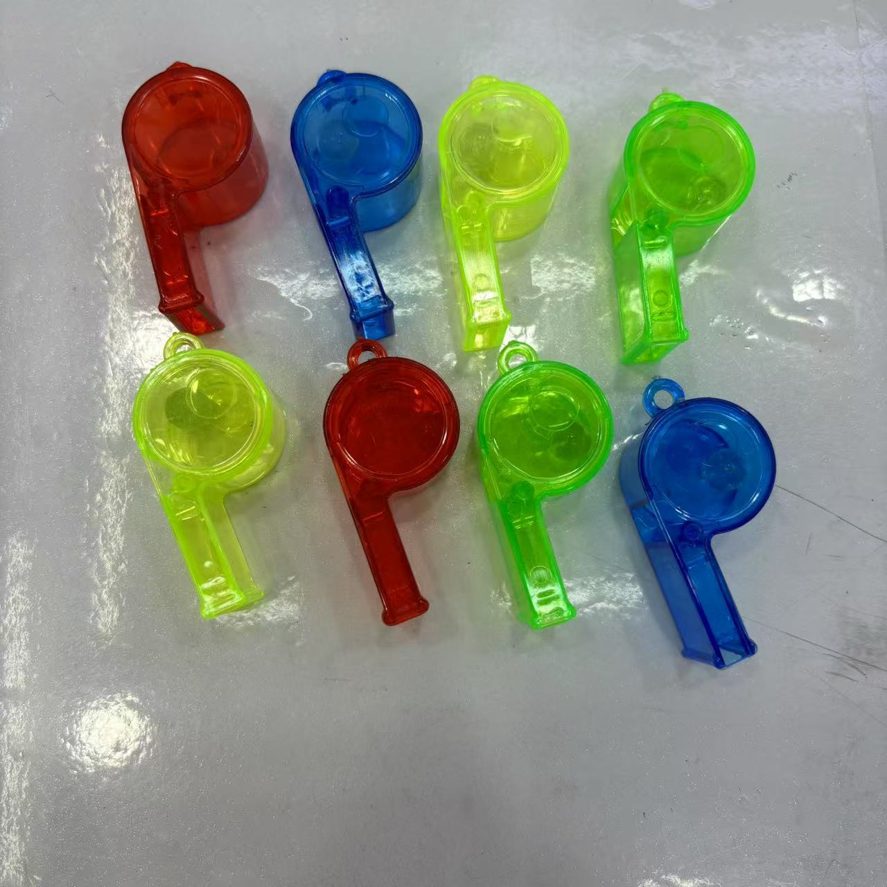 义乌玩具批发儿童透明口哨塑料多色助威幼儿园学校礼品地摊夜市详情5