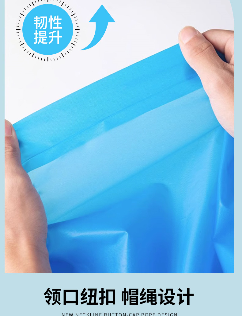 儿童eva雨衣5-12岁小孩小学生加厚非一次性雨衣学生户外详情7