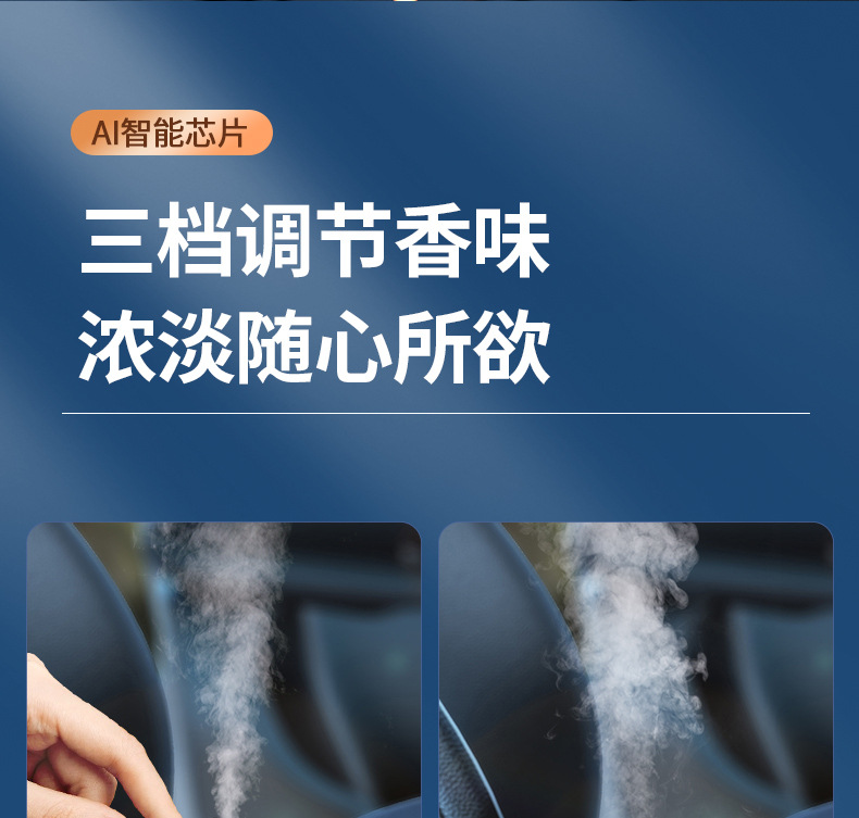 Automatic spray car aroma diffuser, car perfume, high-end intelligent car aroma diffuser for both men and women in the car, deodorizing pic 8
