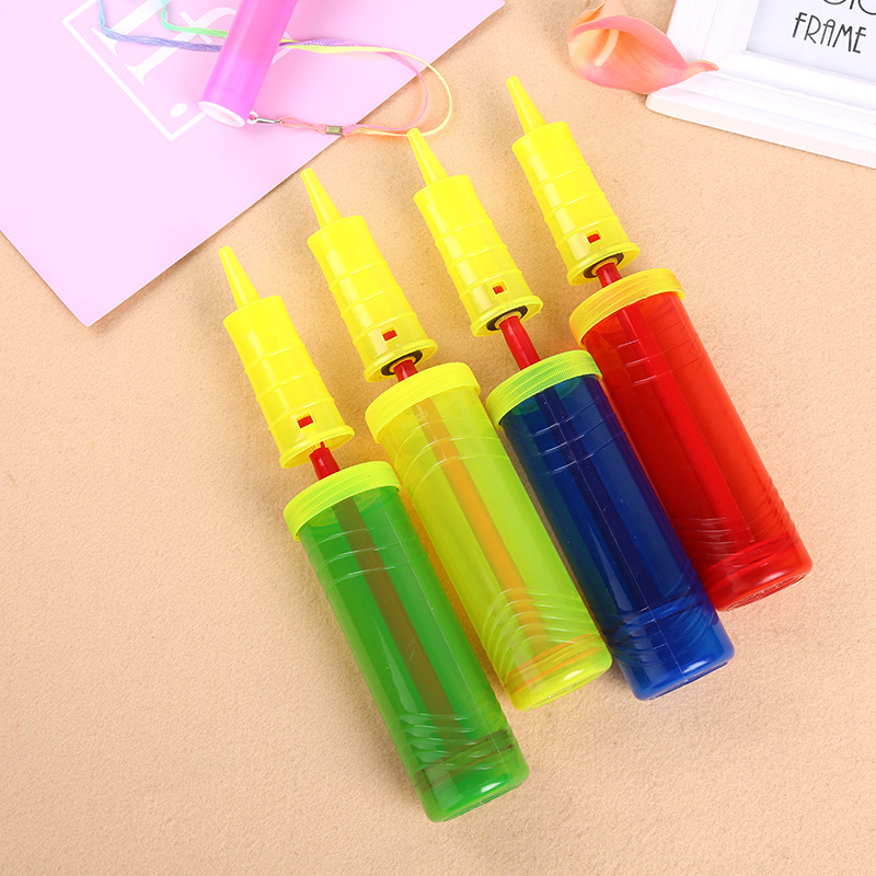 Air pump, air pump, balloon, hand-pushed air pump, manual plastic air pump, portable slanted balloon air pump pic 3