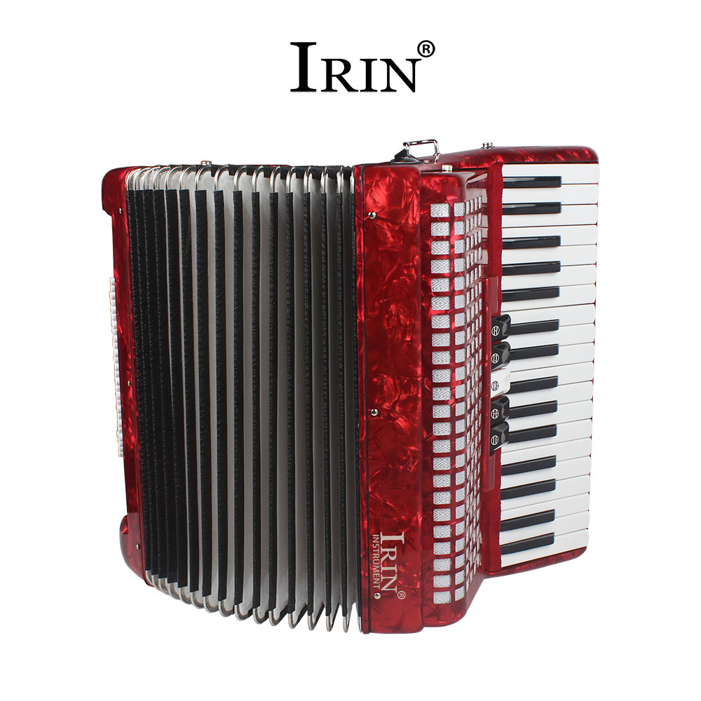 Acordeón IRIN 34 teclas 48 acordeón bajo examen para adultos accordion instrumento de teclado atlántico pic 9