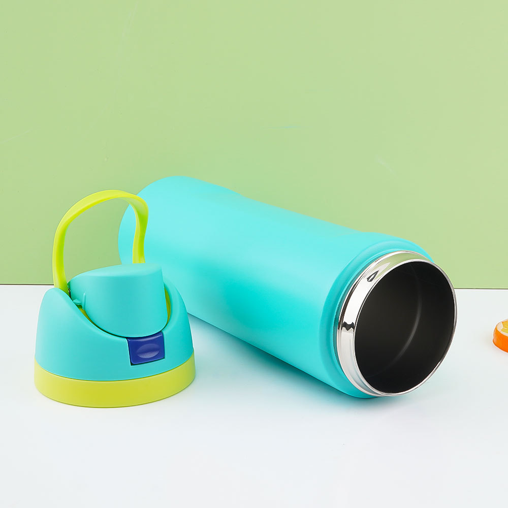 跨境热销304不锈钢户外运动便携式直身双层真空保温杯定 制批发详情15