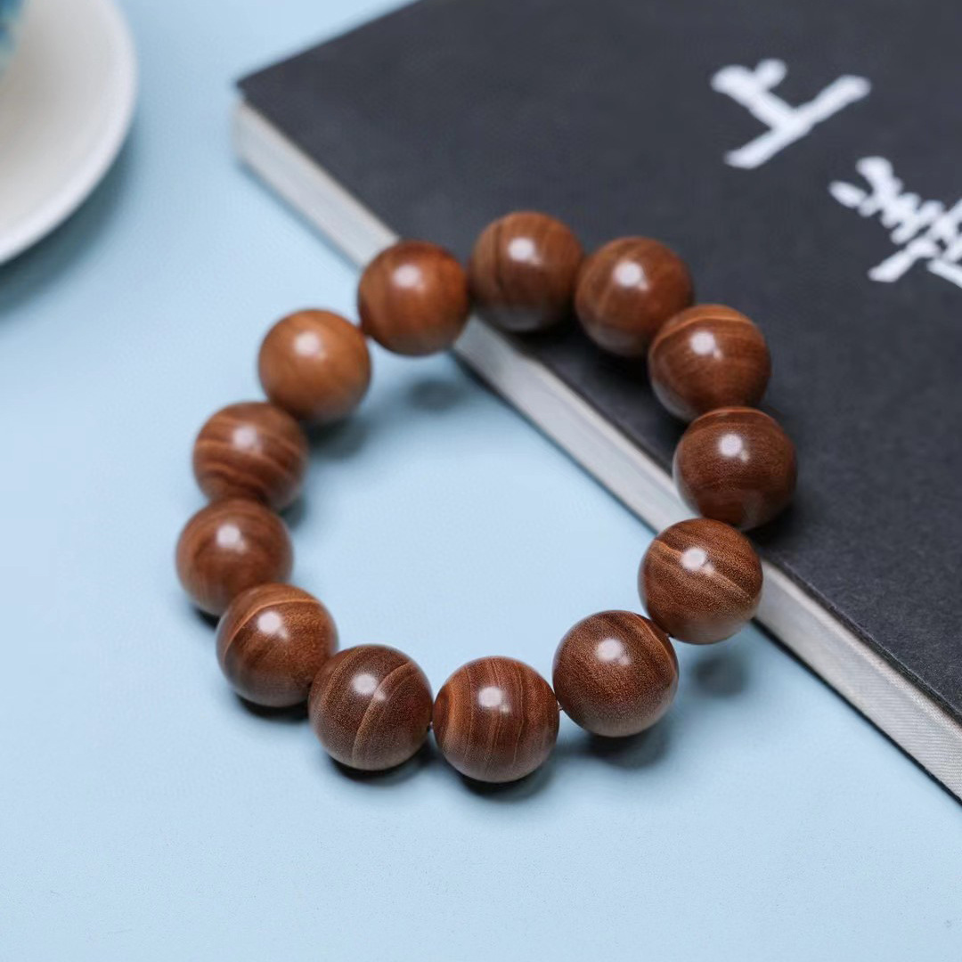 沉香木手串十八籽菩提星月籽穆斯林念珠串珠手链天然手串饰品详情7