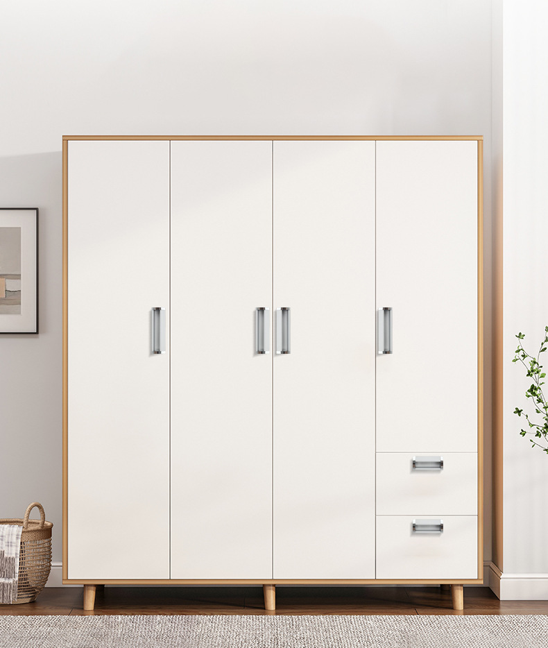 Modern and simple built-in hidden drawers with concealed handles, wardrobes and cabinets, sliding door handles, and aluminum alloy buckles pic 8