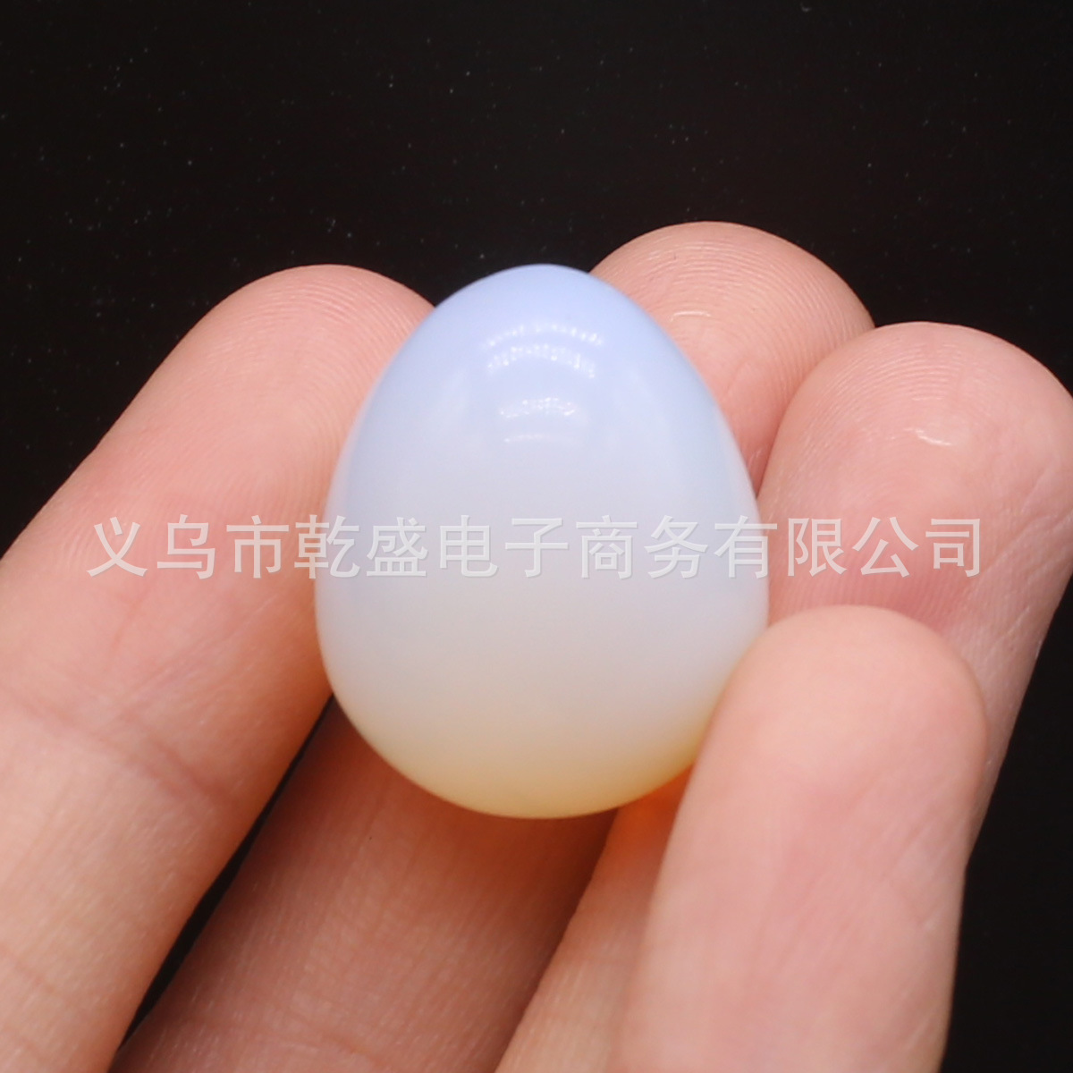 天然绿东陵紫晶黄玉鸡蛋摆件半宝石DIY装饰品小摆件详情1