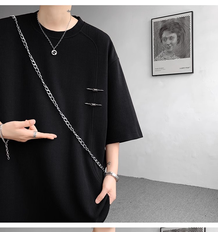 Customized Chinese-style ice silk jacquard short-sleeved super factory in Kingston, SAN Jose, Port of Spain, based on your provided samples pic 11