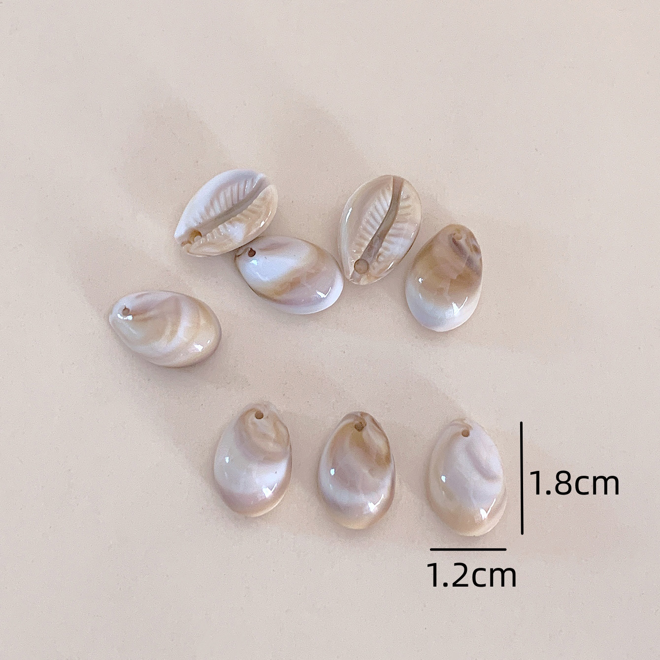 精美首饰仿天然贝壳小海螺吊坠配件DIY饰品手工珠宝制作批发详情3