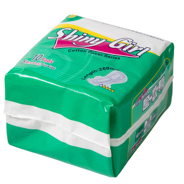 Foreign trade export shiny girl day and night use sanitary napkin manufacturer processing and OEM sanitary napkins and sanitary napkins pic 6