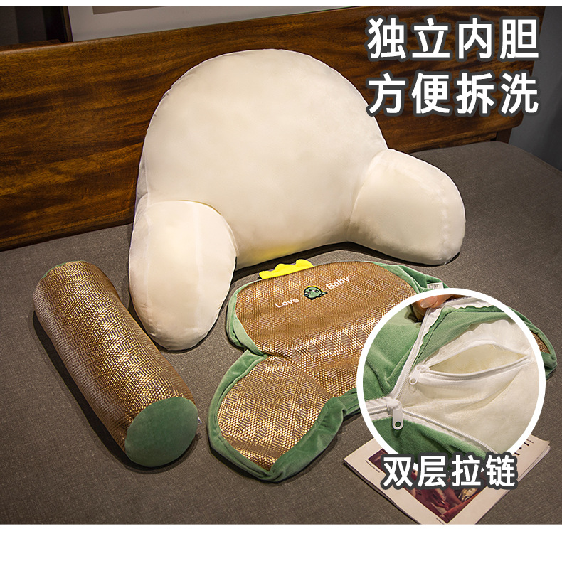 凉席腰靠床头靠垫床上玩手机软包大靠背卧室沙发看书护腰靠枕抱枕详情9