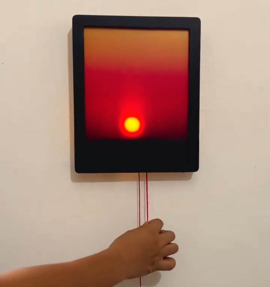 七夕礼物网红日落升降灯(现货)详情1