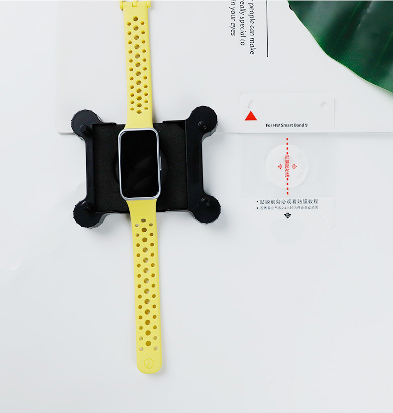 Water condensation film high-definition applicable Huawei Band 9 protective film application magic tool Smart Band 10 Film Watch face film Band pic 12