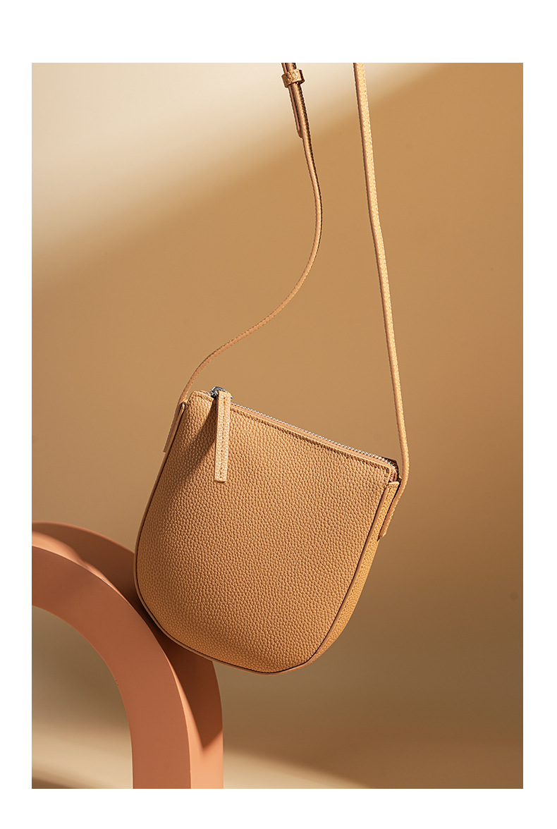 新款真皮大容量韩版手机包 高级感时尚百搭牛皮单肩斜挎小包包女详情21