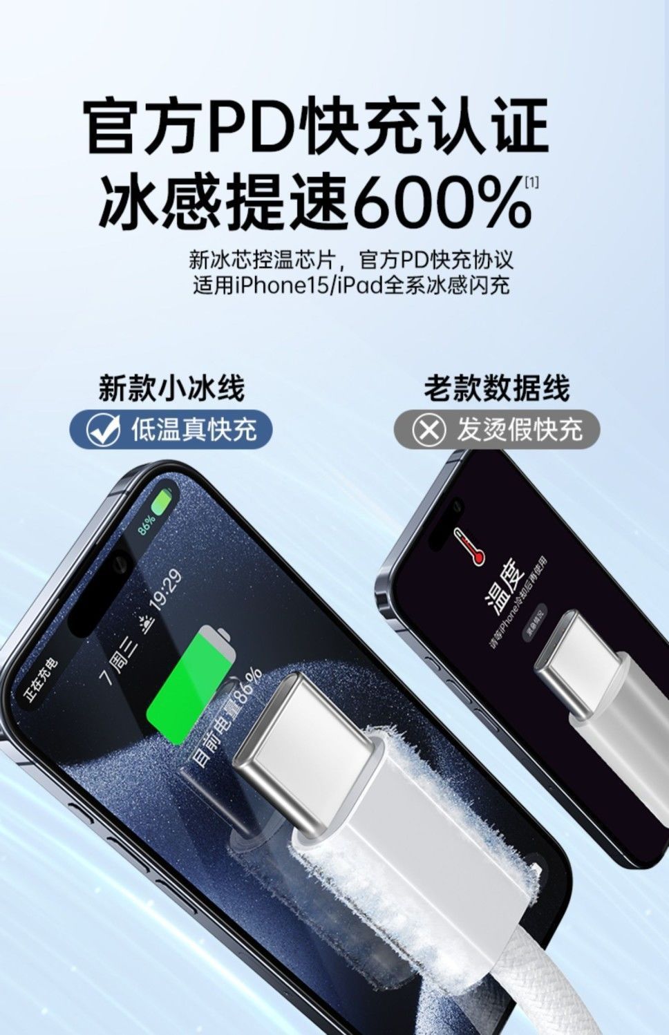 适用苹果数据线快充typec快充线iphone手机pd数据线usb苹果充电线详情14