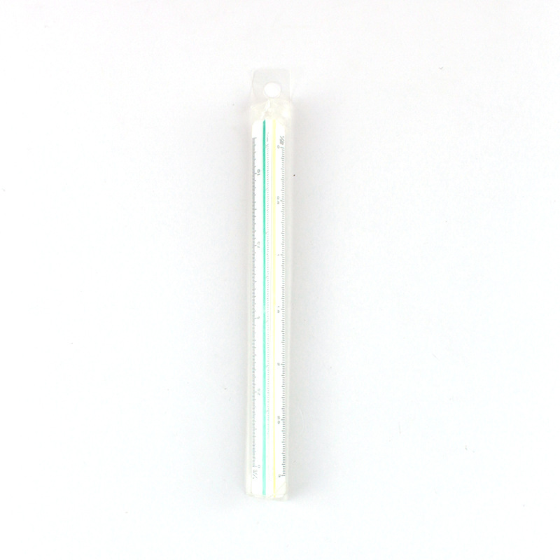 厂家批发比列尺办公文具尺子多功装15cm30cm塑料直尺外贸可定 制详情4