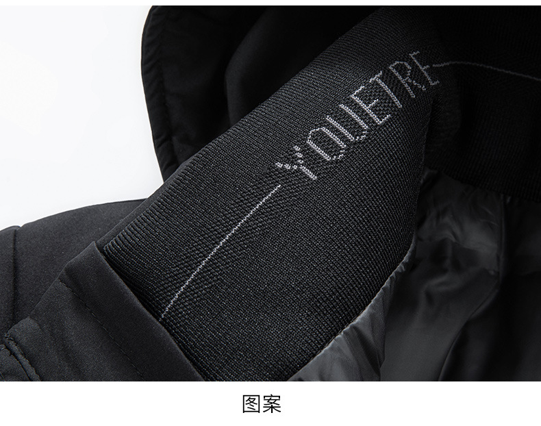 可脱卸内胆鹅绒服男士冬季保暖连帽商务休闲三合一羽绒服男Y2207详情21