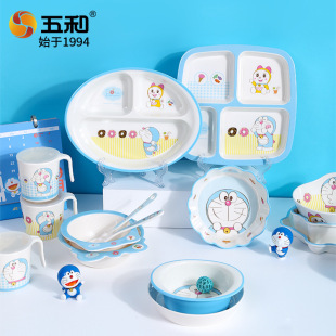三丽鸥餐具高颜值家用儿童餐盘宝宝可爱儿童碗泡面碗卡通水杯碗详情10