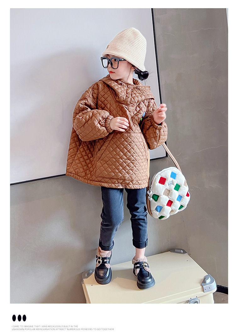 女童棉鞋加绒英伦风公主鞋2024秋冬新款保暖加厚软底小女孩豆豆鞋详情7