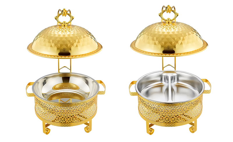 跨境自助餐布菲炉 耐高温微波炉酒精加热保温吊炉Chaffing Dishes详情8