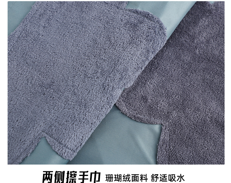 围裙家用围裙防水女款围裙防水耐脏围裙可爱风围裙工作服耐脏围裙详情13