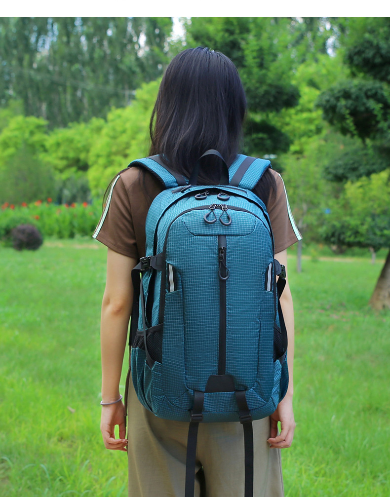 Cross-border large-capacity outdoor bags, mountaineering backpacks, water-resistant travel bags, skiing, camping and hiking sports backpacks pic 21