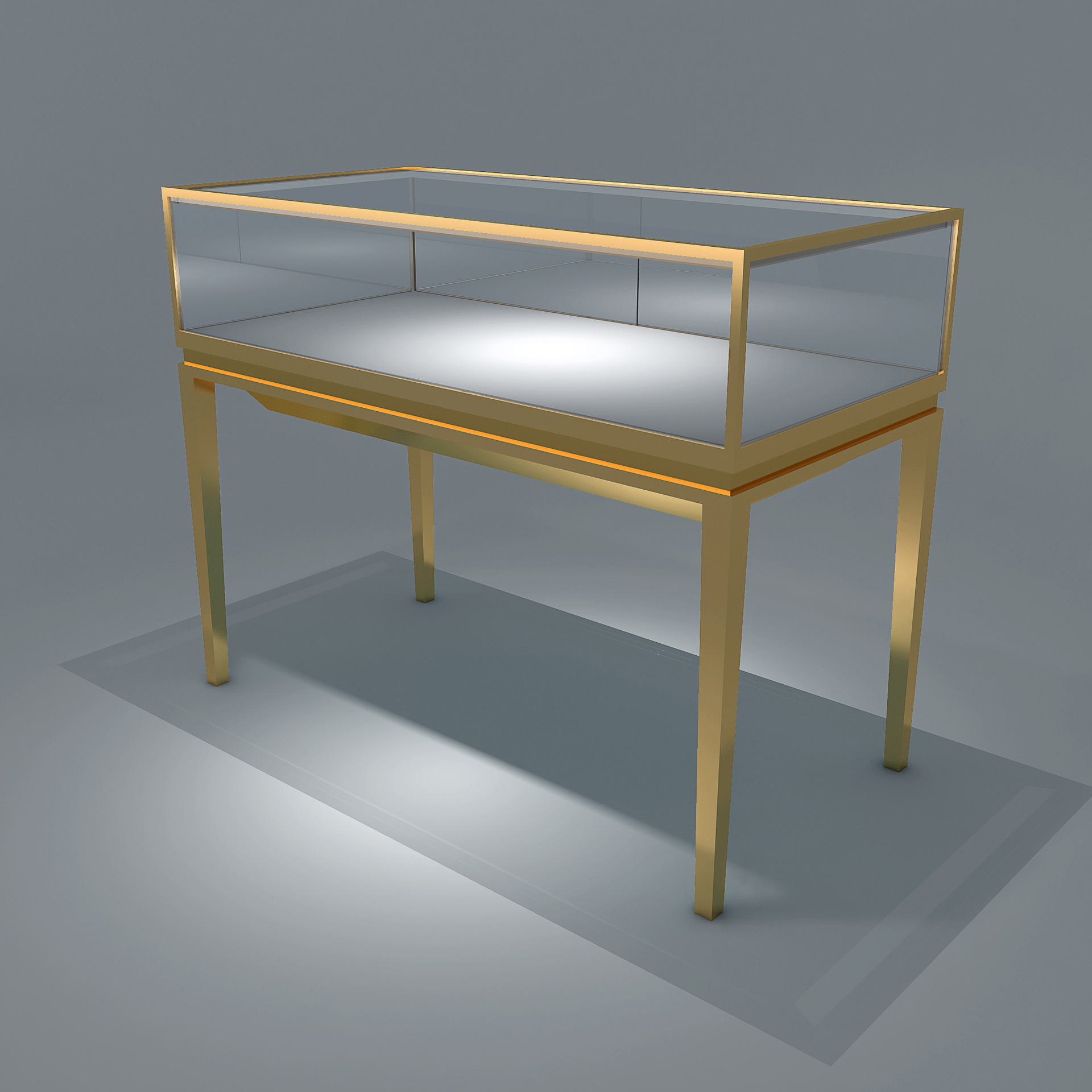 博物馆展柜展示柜字画文物展柜纪念馆展厅夹胶玻璃柜金属展柜定制详情18