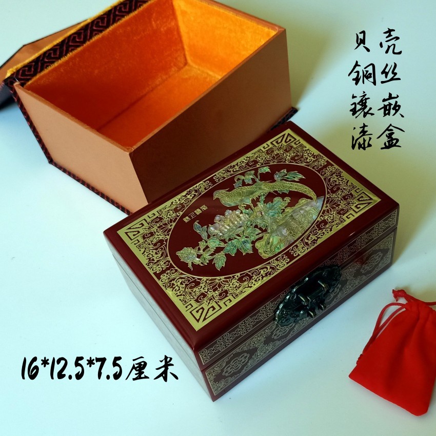 铜丝螺钿盒06-1