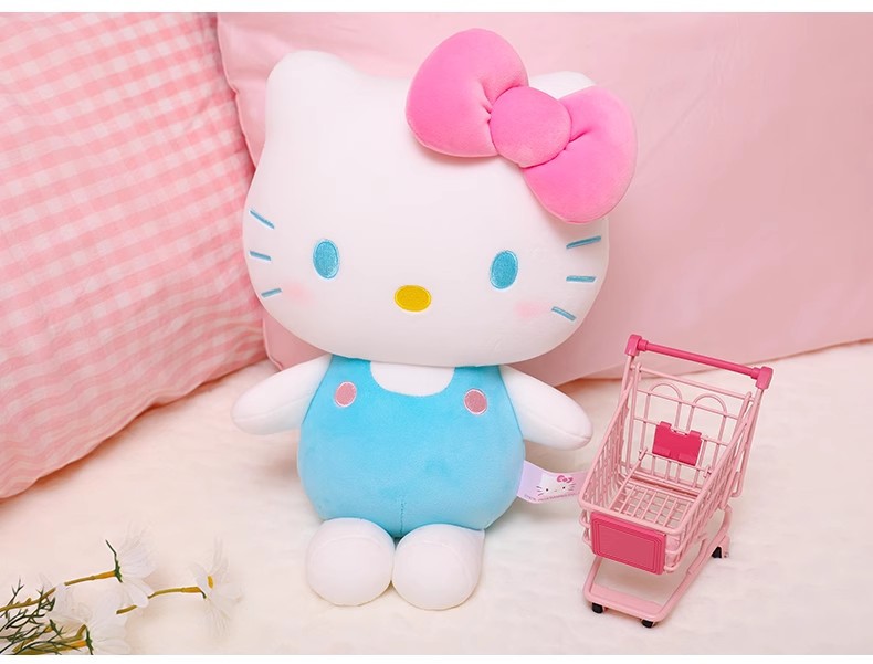 hellokitty plush toy, Hello Kitty birthday gift, large throw pillow pic 18
