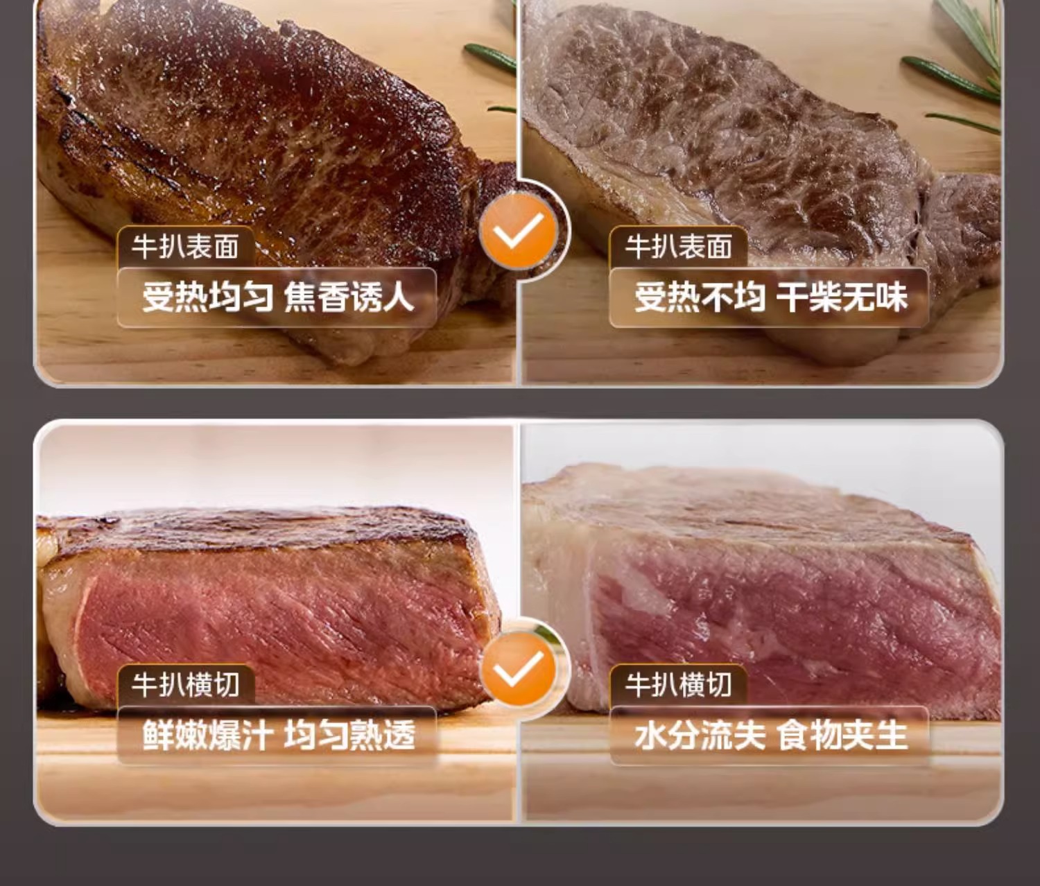 空气炸锅家用新款智能大容量可视免翻面无油多功能官方旗舰店详情5