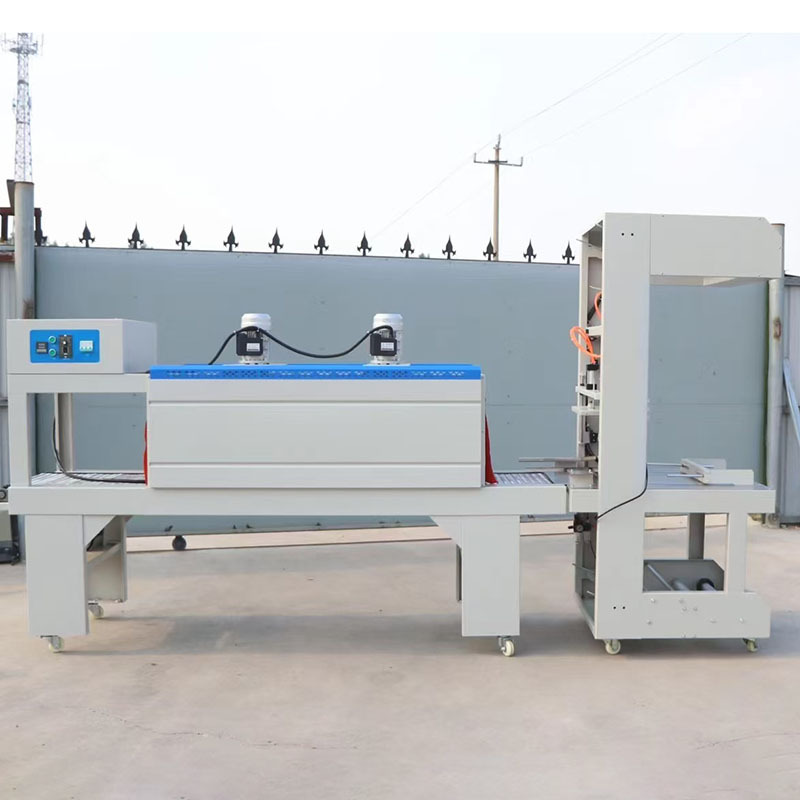 Cuff air push shrink machine, sealing and cutting machine, beverage and mineral water sleeve film, heat shrink film packaging machine, bottle plastic sealing machine pic 3
