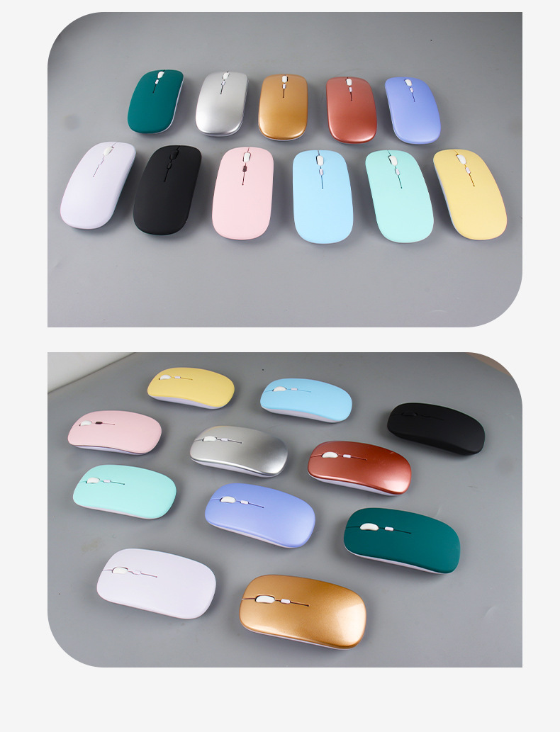 跨境新款蓝牙双模无线鼠标电脑笔记本办公静音发光2.4G可充电鼠标详情12