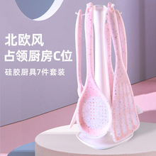7寸至12寸硅胶打蛋器手动不锈钢黄油奶油搅拌器硅胶DIY烘焙厨具详情8