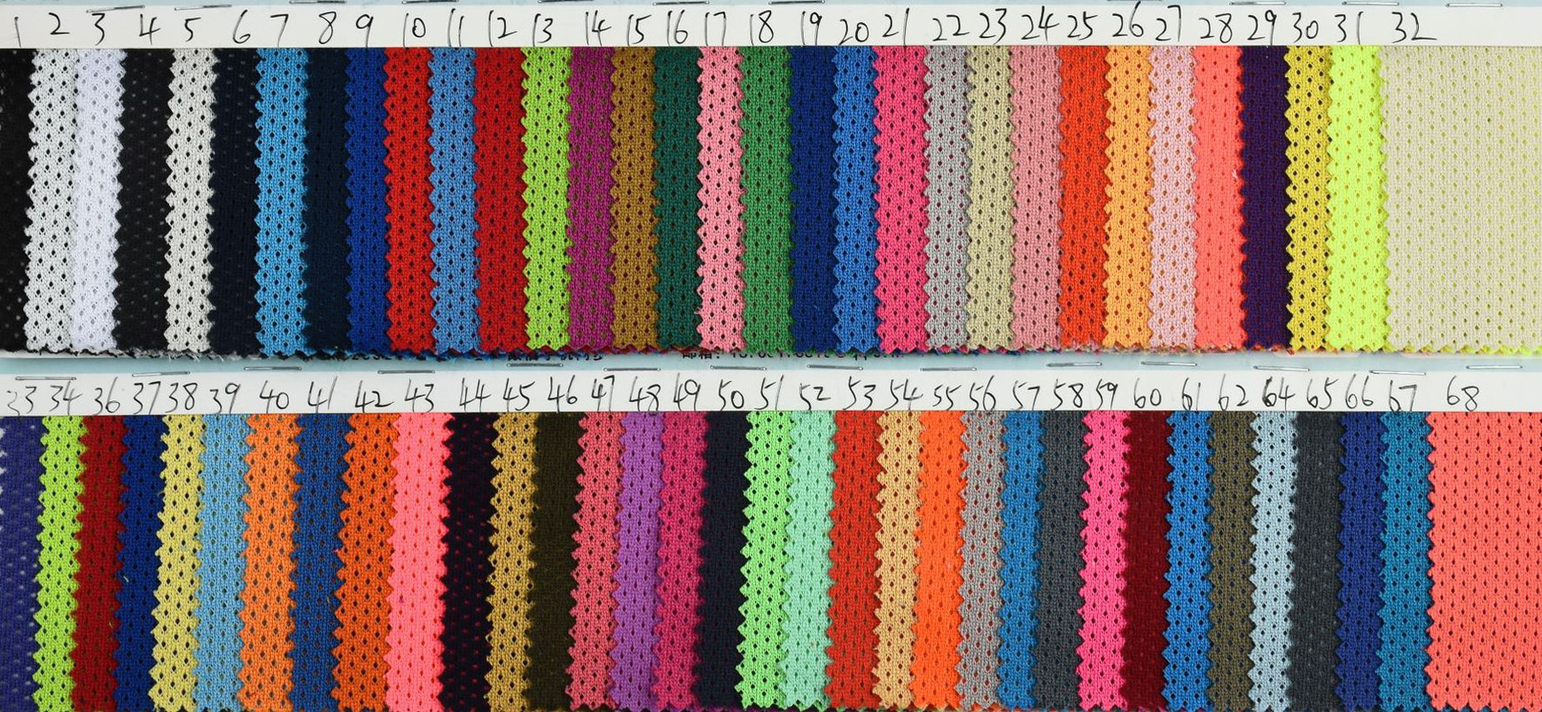 Factory direct sales of polyester 75D low-elasticity starry sky mesh fabric sportswear lining with quick-drying mesh fabric pic 4