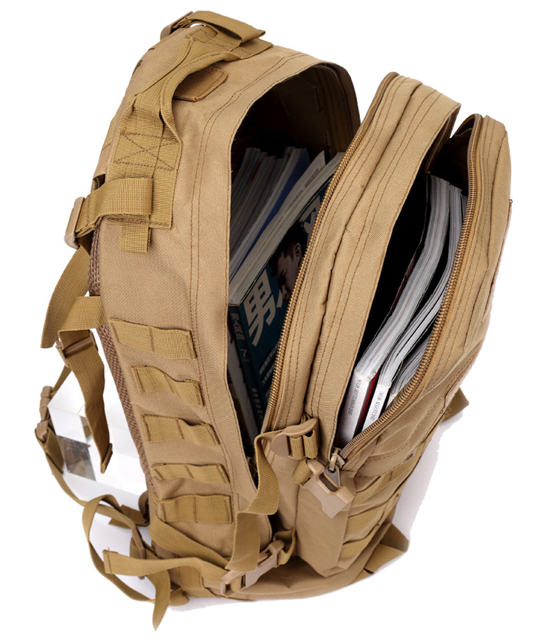 Yitu Military Fan PUBG 3D Tactical Bag for Men, multi-functional sports outdoor camouflage backpack pic 18