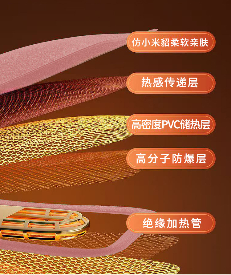 高档电热水袋充电式暖手宝大号暖水袋暖肚子双插手暖被窝电暖宝详情13
