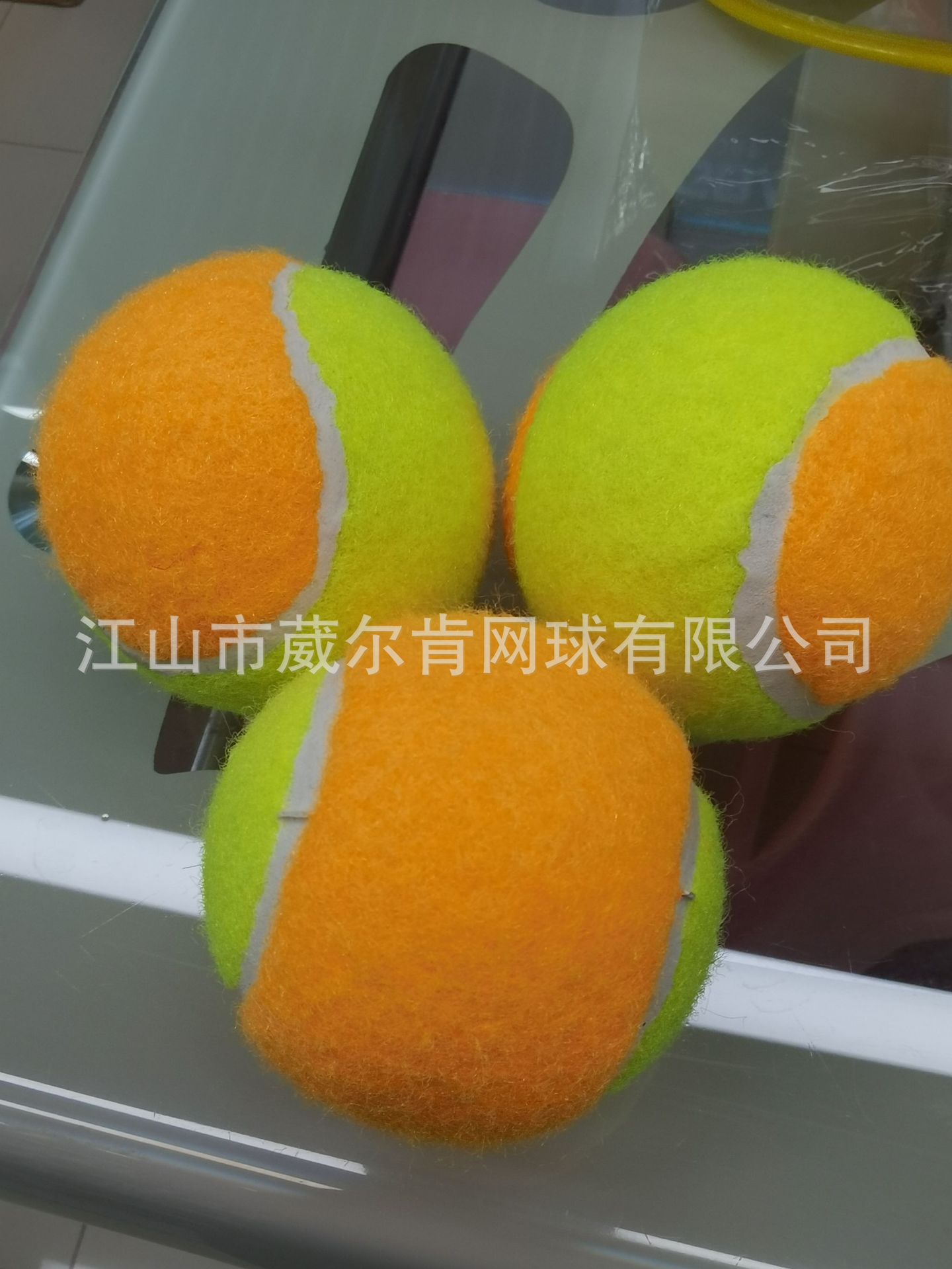 双色801无压高弹性耐用训练比赛网球 12只袋装 工厂现货批发 网球专用 实战必备详情4