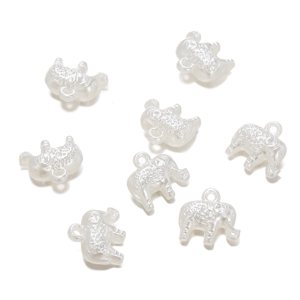 ABS仿珍珠 巴洛克风花朵仙人掌蝴蝶结 奶油胶diy手工串珠耳环配饰详情41