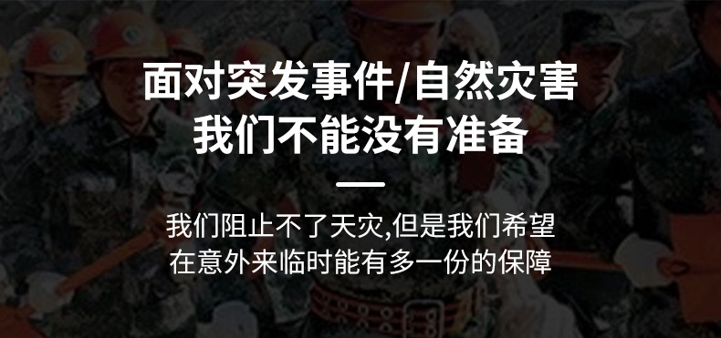 Fire emergency kit set, medical kit, household fire escape emergency rescue kit set, household fire emergency box pic 3