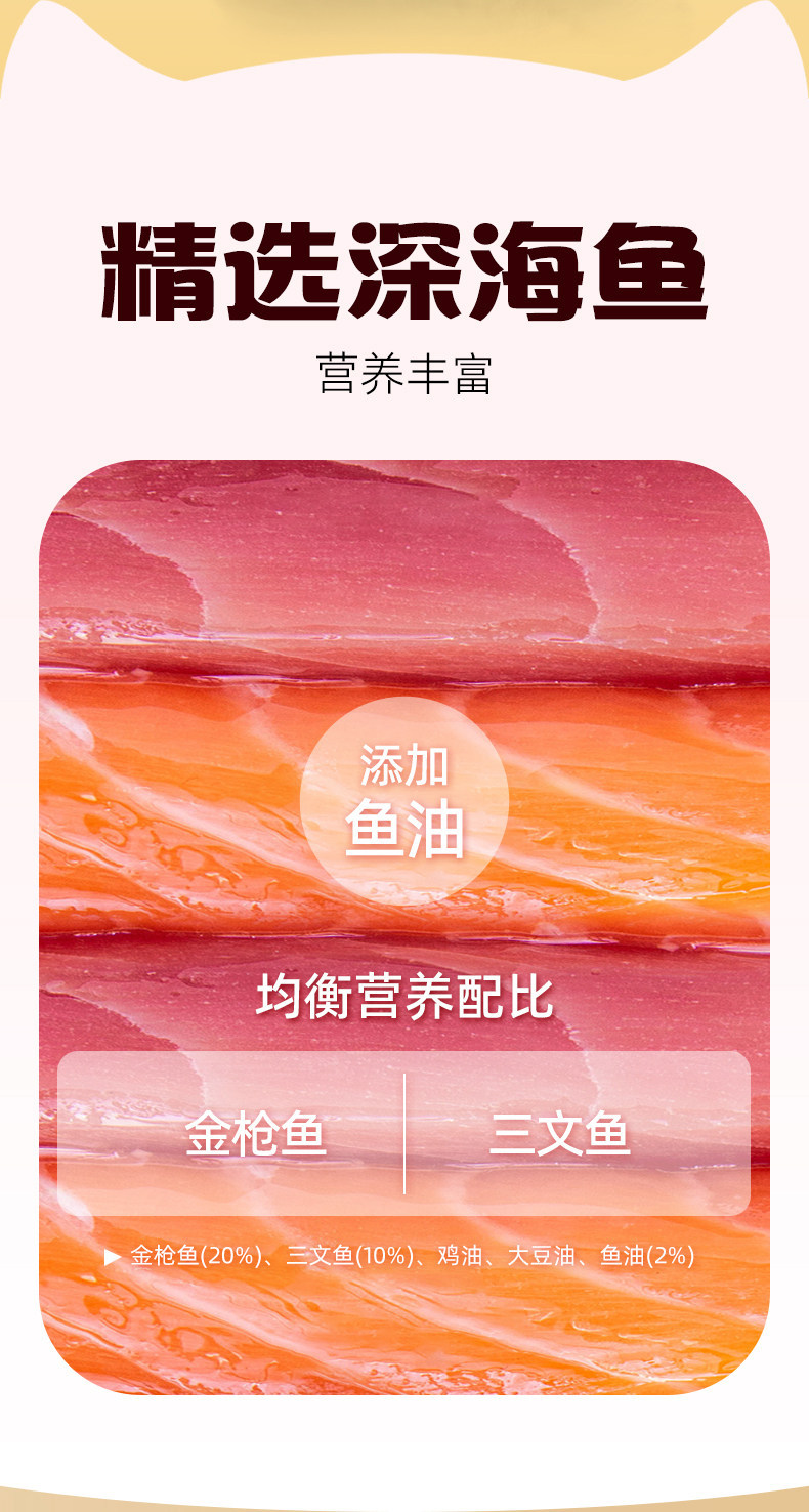 Air Full-price grain-free deep-sea fish-flavored cat food 5-pound pack for kittens and adult cats with free shipping pic 3
