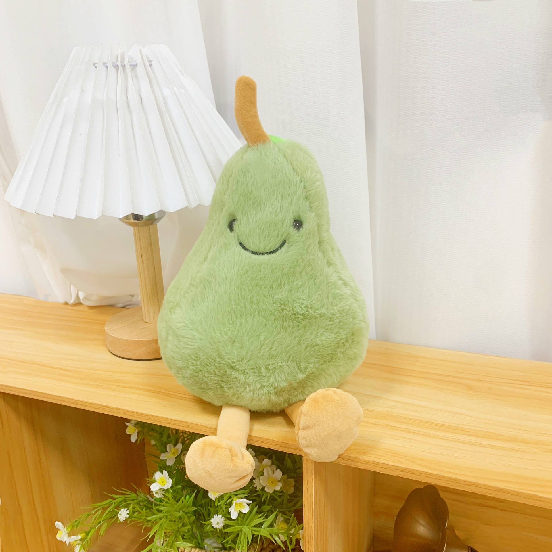 Xiaohongshu best-selling fruits, pears, plush toys, claw machines, street decoration, small gifts, factory wholesale pic 3