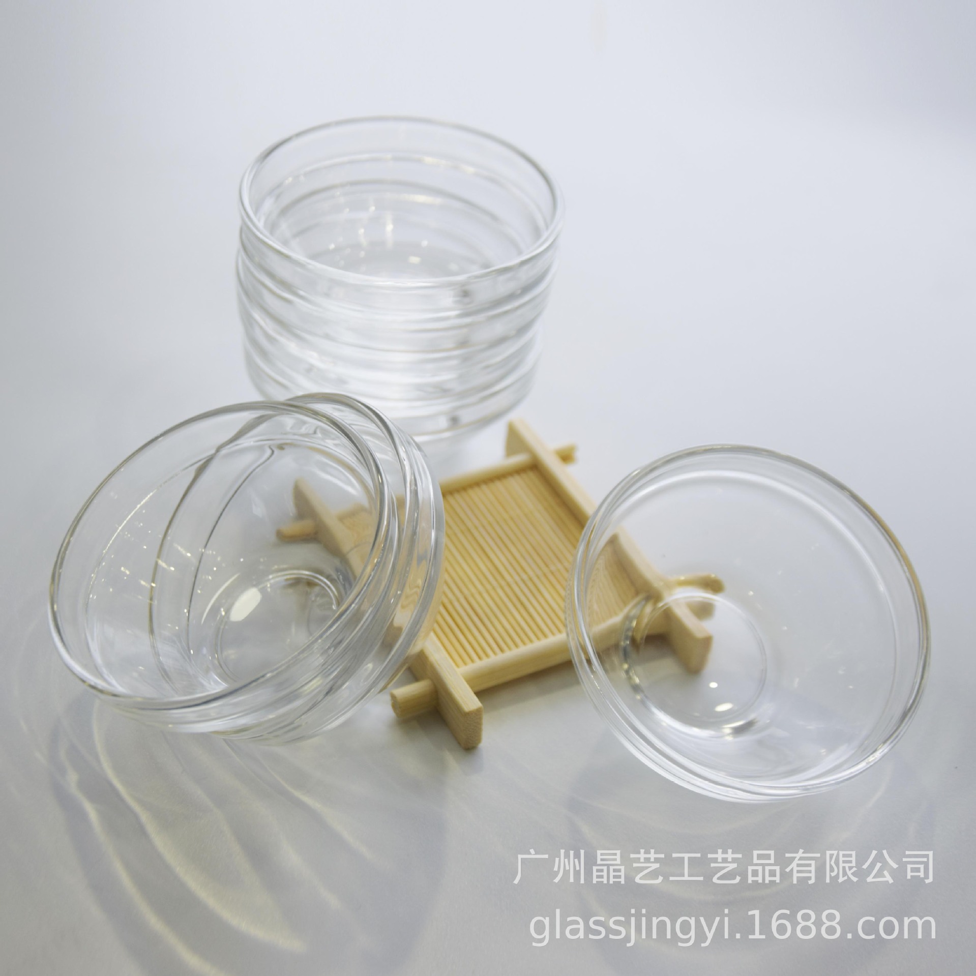 Wholesale bowl cakes, beauty salon essential oil bowls, transparent glass cups, wax small bowls, kitchen seasoning plates, soy sauce plates, vinegar plates pic 13