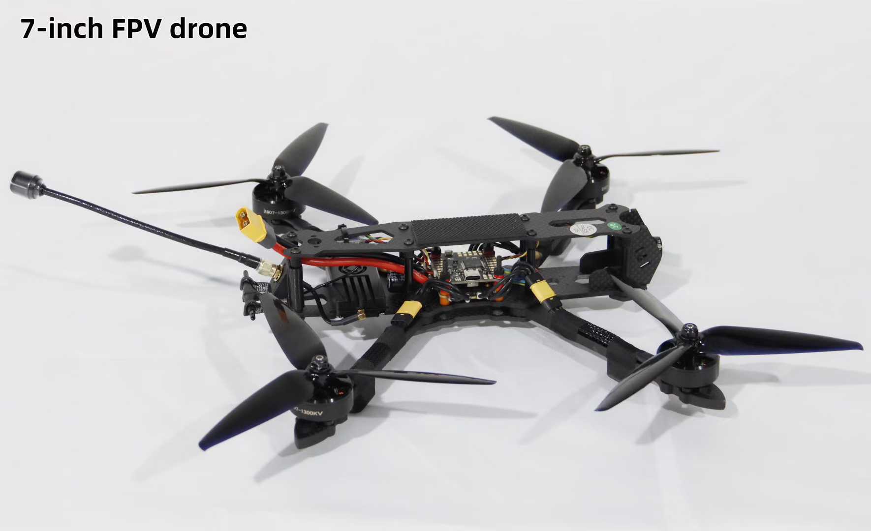 无人机厂家直供7寸fpv5.8GELRS无人机航拍机详情11
