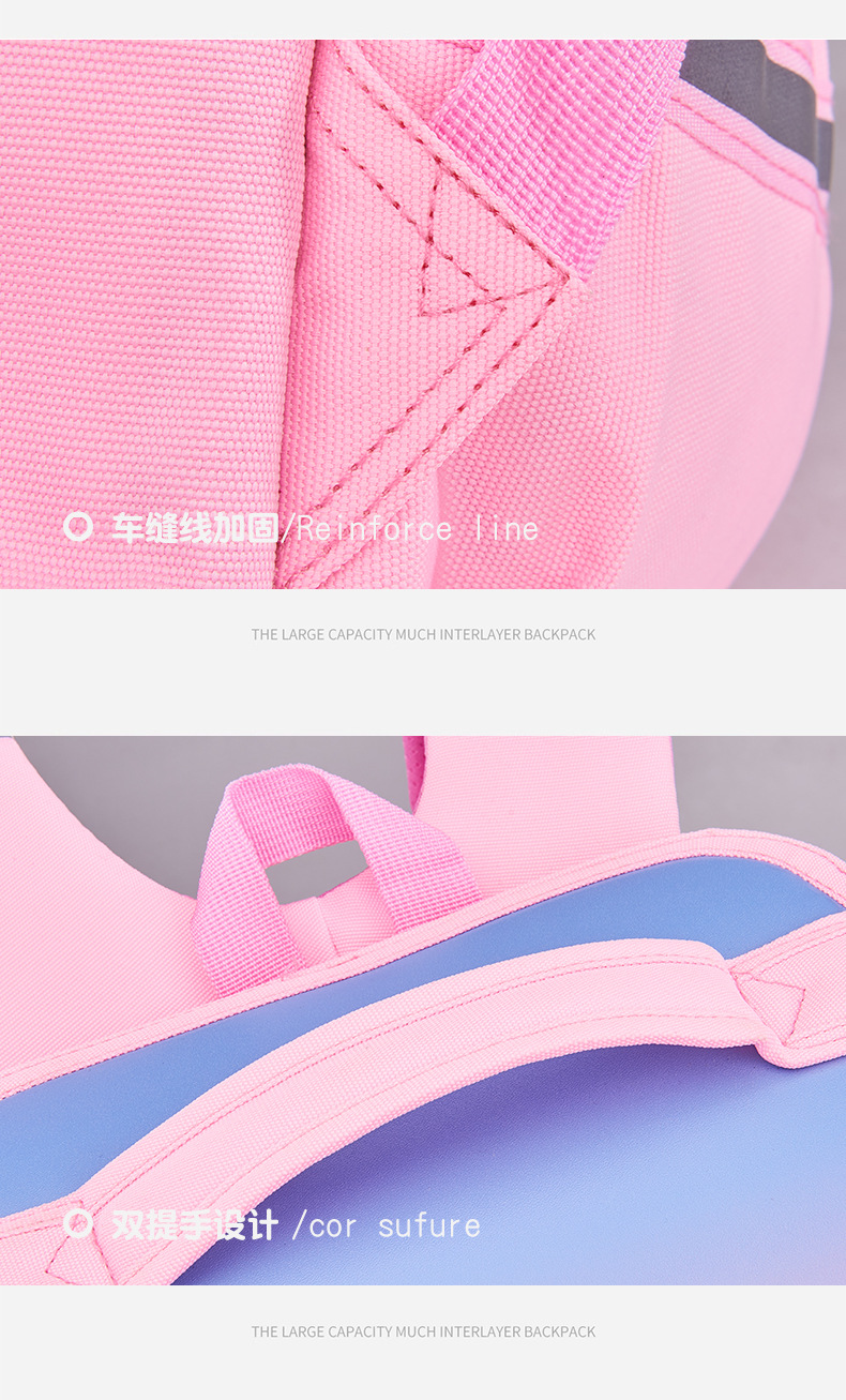 识汇小学生书包一二三到六年级女生儿童女童防水减负护脊2025新款详情12