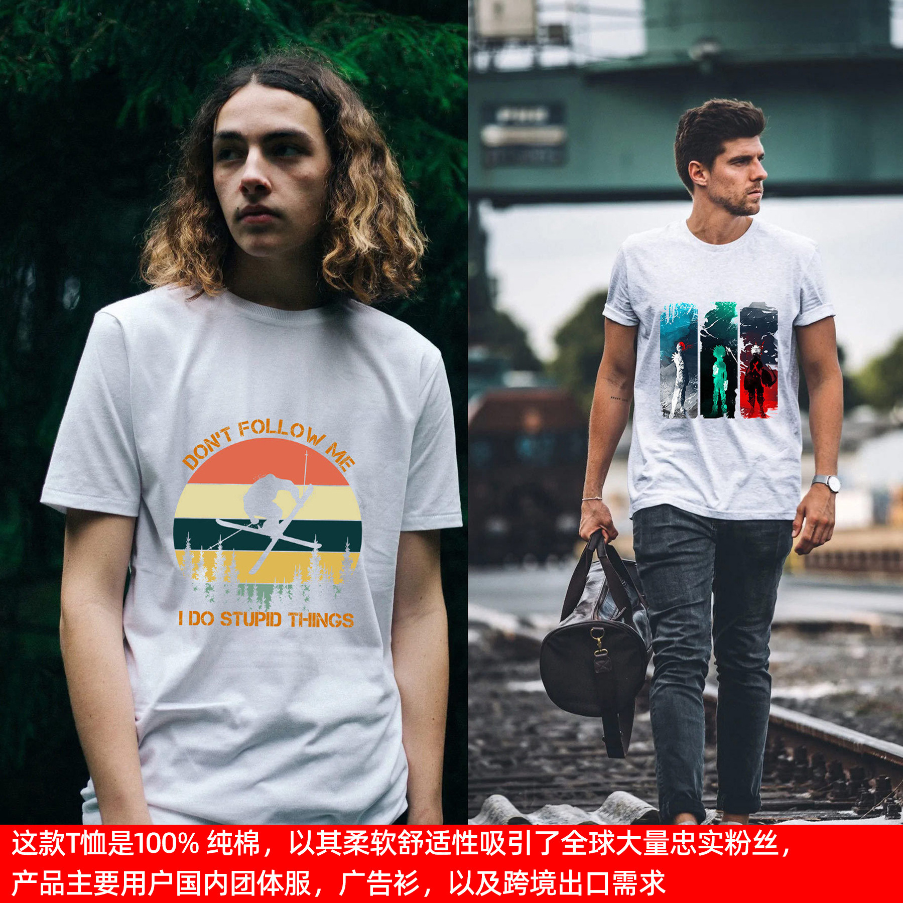 large-size shirt pure cotton T-shirt customized LOGO  pic 25