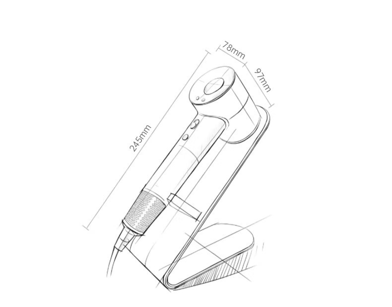 一件起批某森吹风筒华强北高速无叶电吹风机负离子不伤发酒店家用详情32